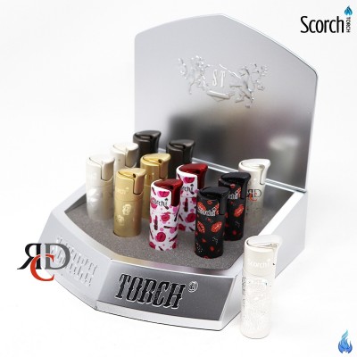 SCORCH TORCH TUBULAR SINGLE TORCH - STDS201 12CT/ DISPLAY